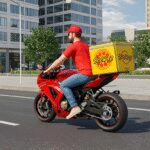 Delivery Rider Life Simulator MOD MenuUnlimited Money 1.0