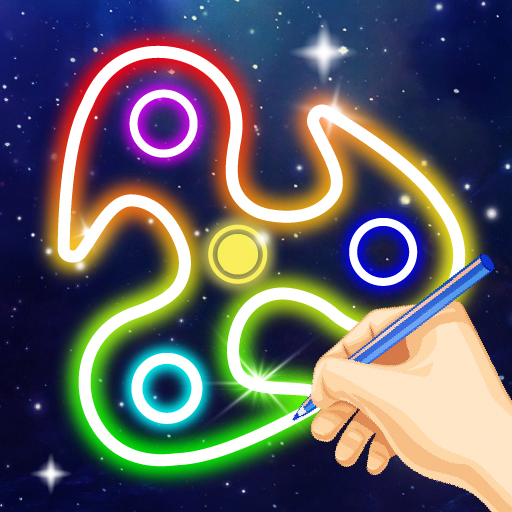 Glow Spinner Finger Draw Art MOD Premiumunlocked 1.0.5 Glow Spinner Finger Draw Art MOD Premiumunlocked 1.0.5
