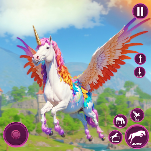 Flying Horse Unicorn Game MOD MenuUnlimited Money 1.32