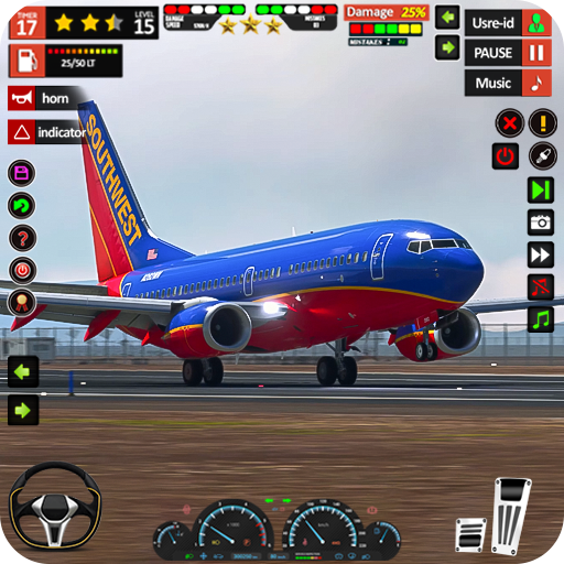 Flight Plane Driving Games MOD MenuUnlimited Money 0.25
