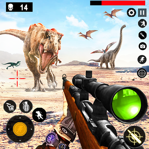 Dinosaur Shooting Games 3D MOD Unlimited Money 3.5