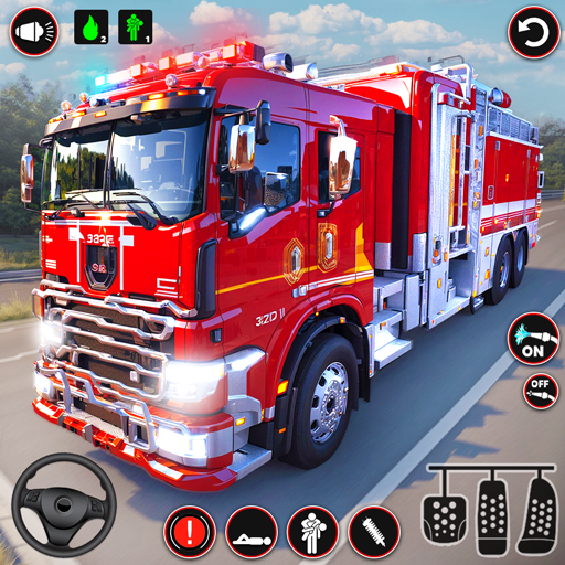 Fire Truck Sim Truck Games MOD Unlimited Money 3.8