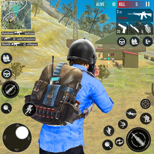 Fps Fire Battlegrounds Offline MOD Unlimited Money 1.14