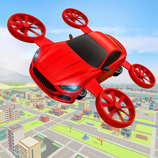 Flying Car Stunt Game MOD Unlimited Money VARY