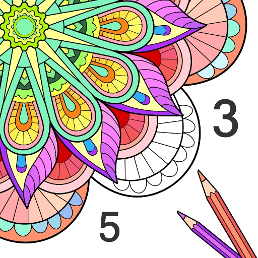 Mandala Color by Number Book MOD Unlimited Money 2.1.0
