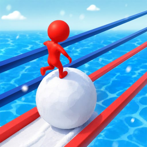 Snow Race 3D Fun Ball Racing MOD Unlimited Money VARY