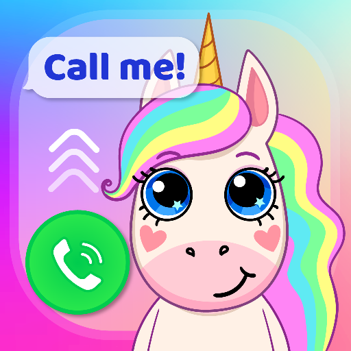 Unicorn Call Chat Prank Sim MOD Unlimited Money 2.3