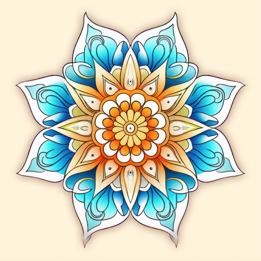Mandala Pattern Coloring Game MOD Unlimited Money 1.0.4